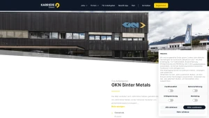 Jobs bei GKN Sinter Metals | Karriere Südtirol